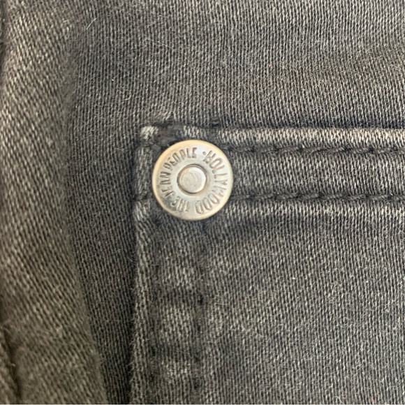 Hollywood The Jean People. Slim fit Gray wash denim jeans for mens size 38 x 32 - Picture 5 of 6